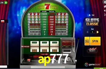 Descubra a Magia dos Jogos de Arcade no ap777